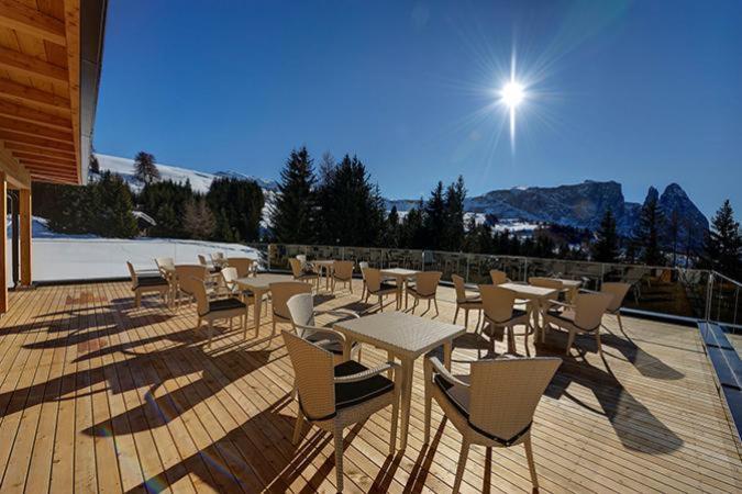 Ferienparadies Sabina Hotel Alpe Di Siusi Exterior photo